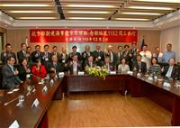 圖說：台船公司建造教育部新建海事教育實習船開工典禮貴賓合影