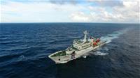 圖說：彰化艦海上公試