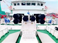 圖說：彰化艦鎮海火箭彈