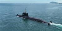 圖說_「海鯤軍艦」6月26日浮航海試1