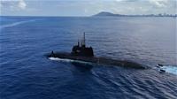 圖說_「海鯤軍艦」7月3日第三次浮航海試2