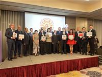 「比利時–台灣優良商業大獎」得獎者大合照